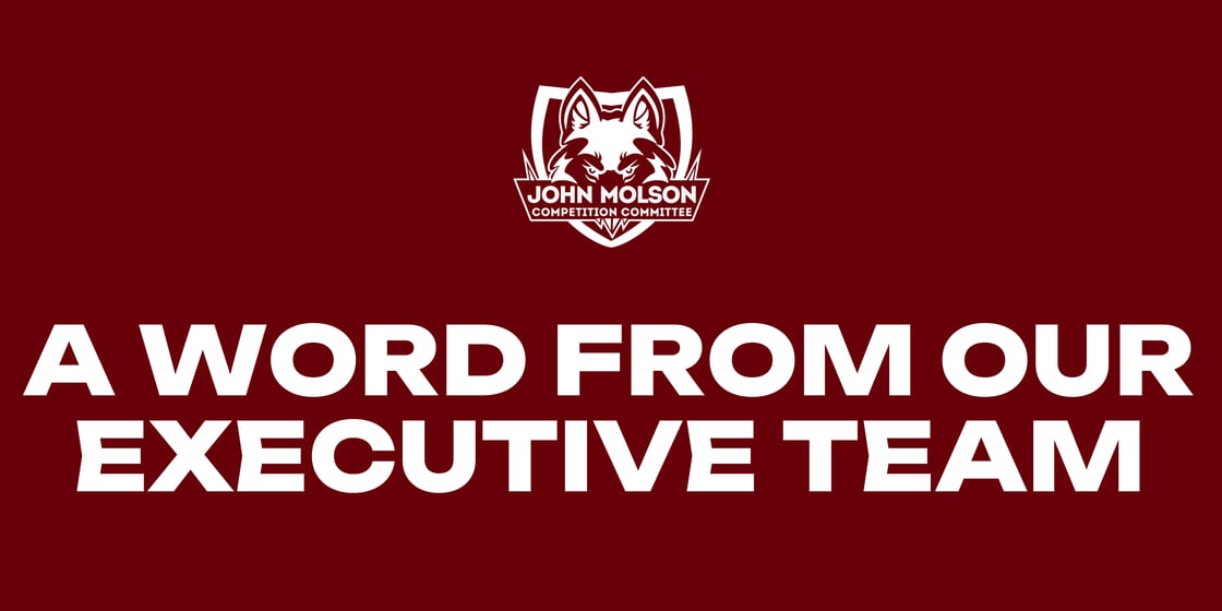 A word from our executive team.